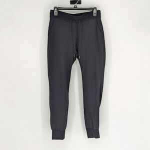 Athleta Drawstring Tapered Jogger Track Pant Black S athleisure gorpcore workout